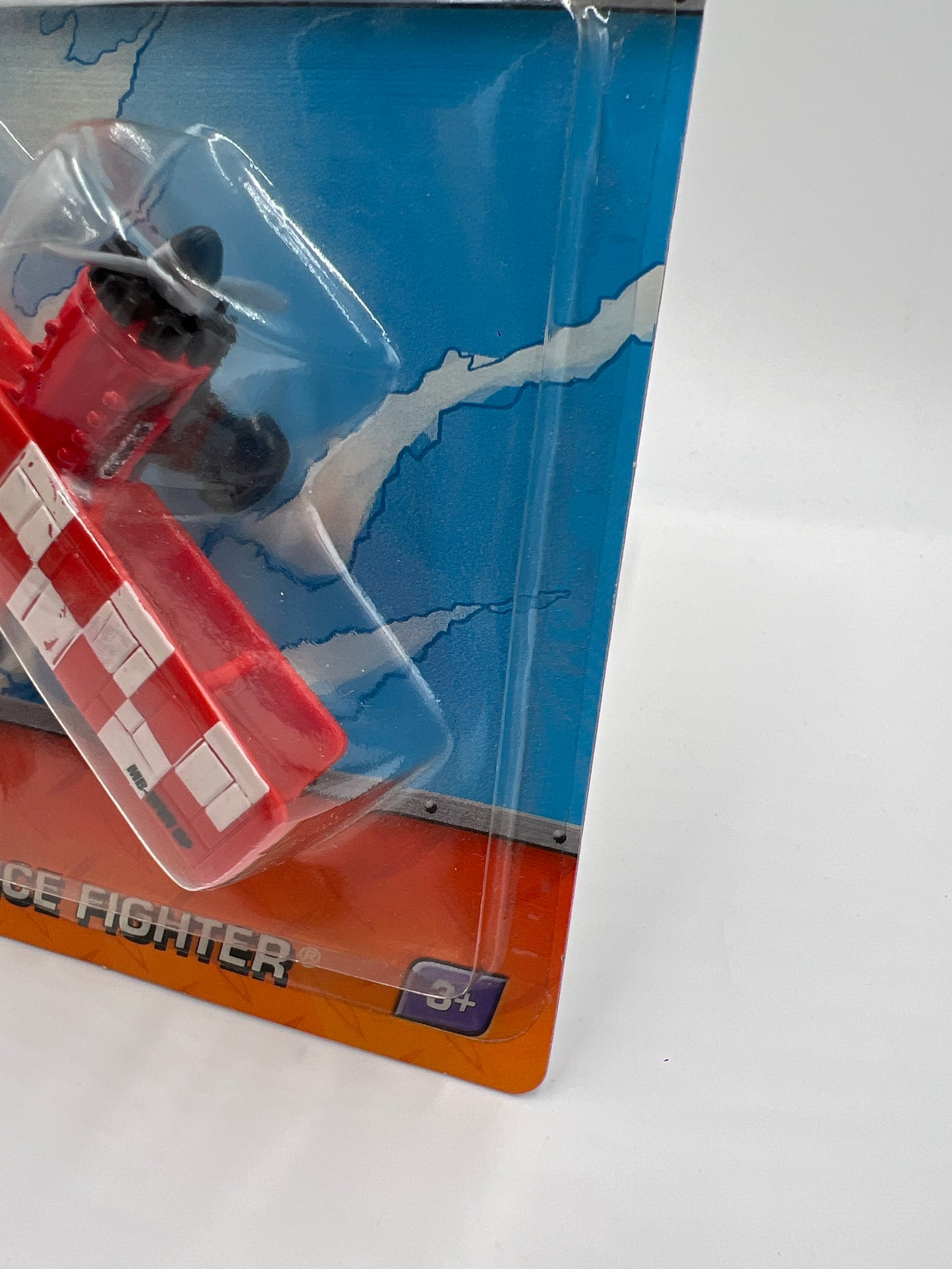 Matchbox Sky Busters Dual Force Fighter Red/White