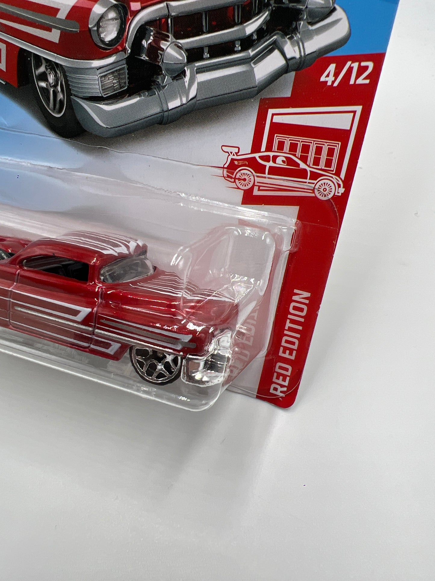 2019 Hot Wheels Target Exclusive Red Edition #106 Custom 53 Cadillac Red 147E