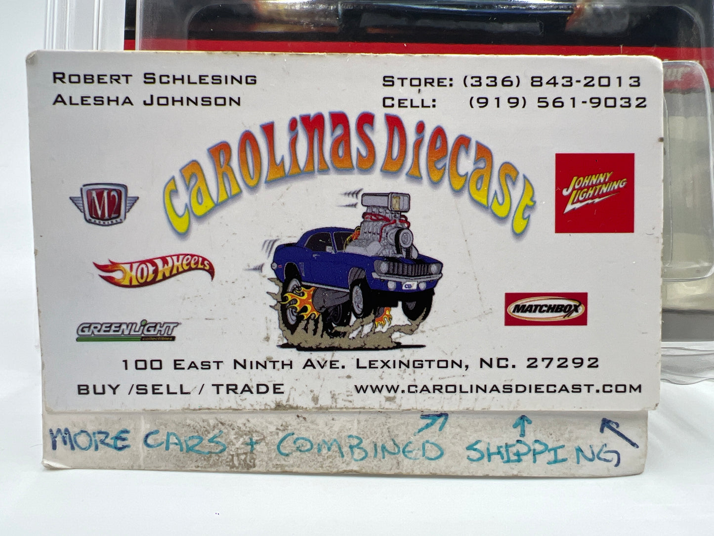 Hot Wheels Drag Strip Demons #8 76 Chevy Monza F/C Tiki Warrior W/Protector