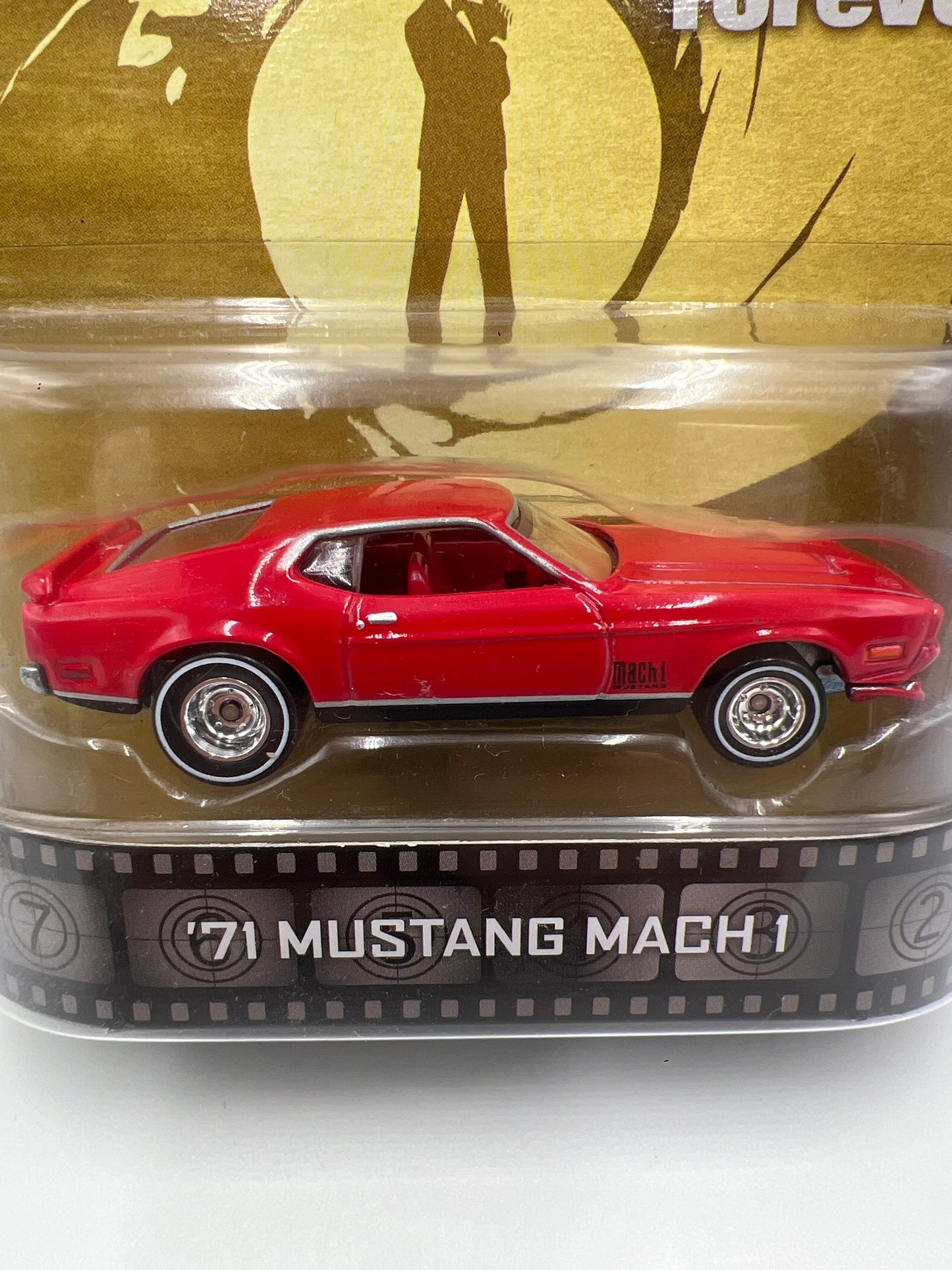 Hot Wheels Retro Entertainment James Bond 007 Diamonds Are Forever 71 Mustang Mach 1 Red