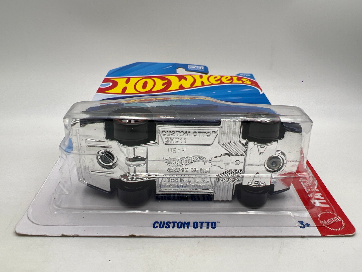 2026 Hot Wheels Super Treasure Hunt #156 Custom Otto Blue W/Protector