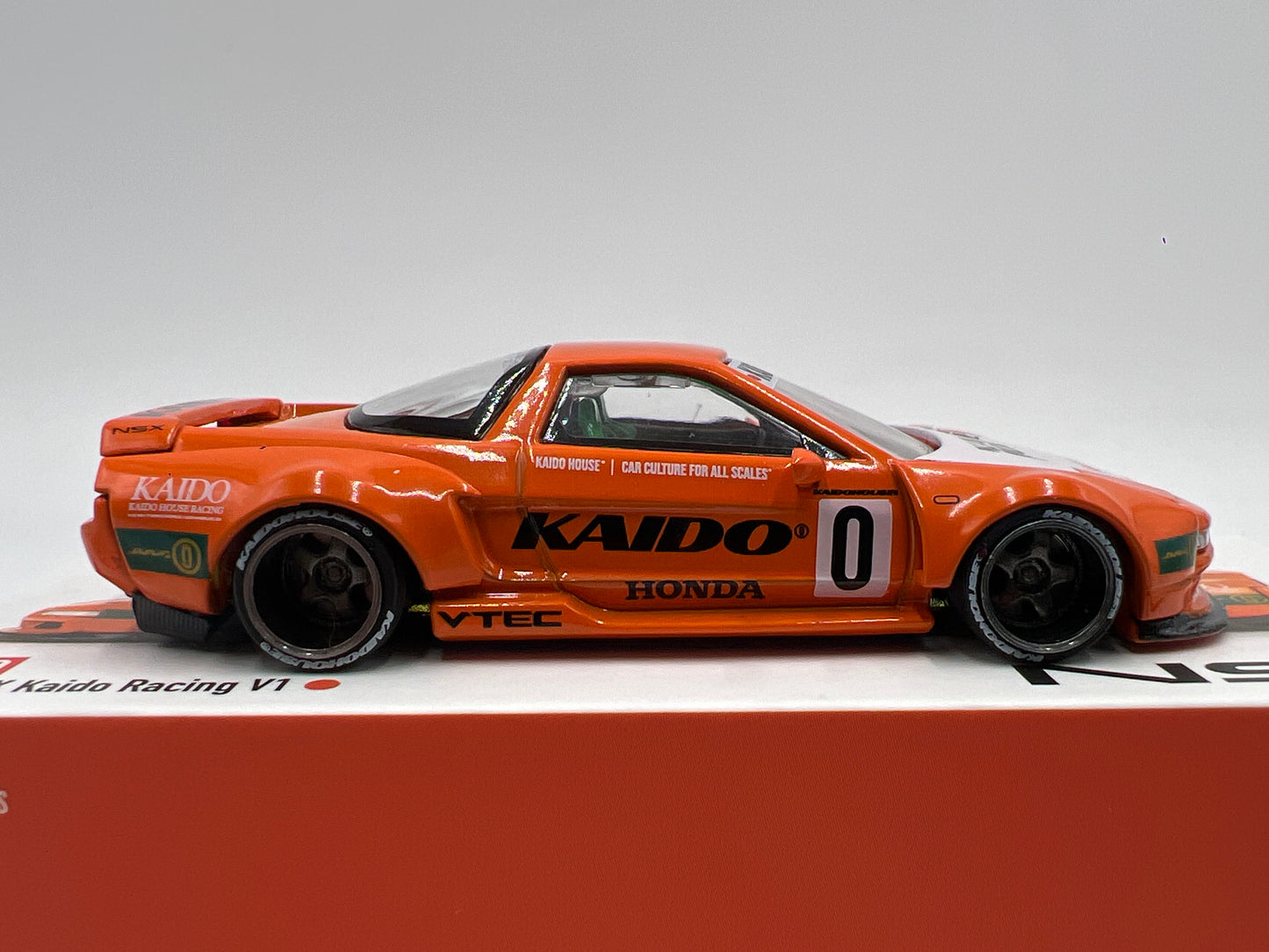 Mini GT Kaido House #119 Honda NSX Kaido Racing V1 Orange