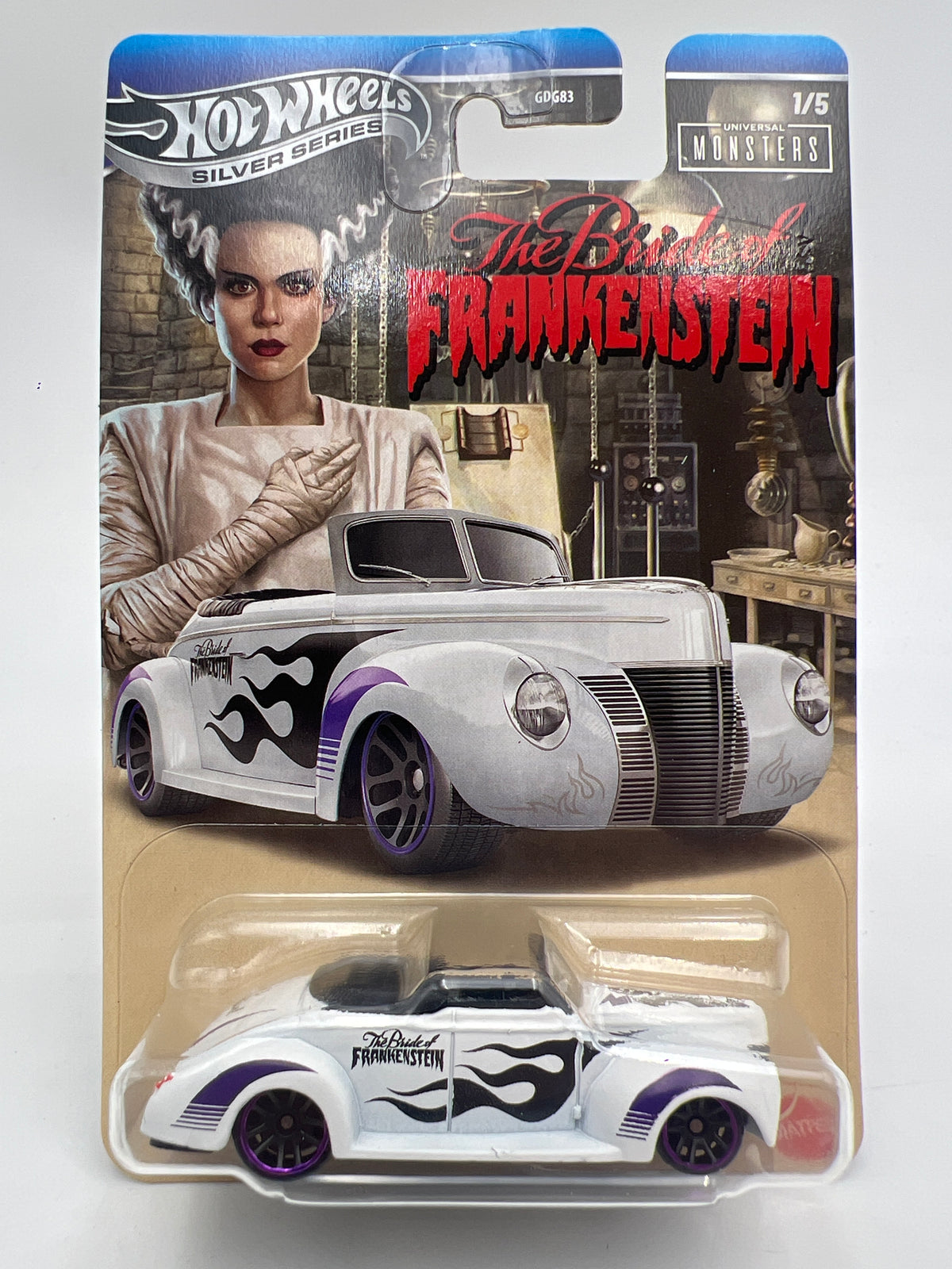 2026 Hot Wheels Silver Series Universal Monsters The Bride Of Frankenstein #1 40 Ford 151B