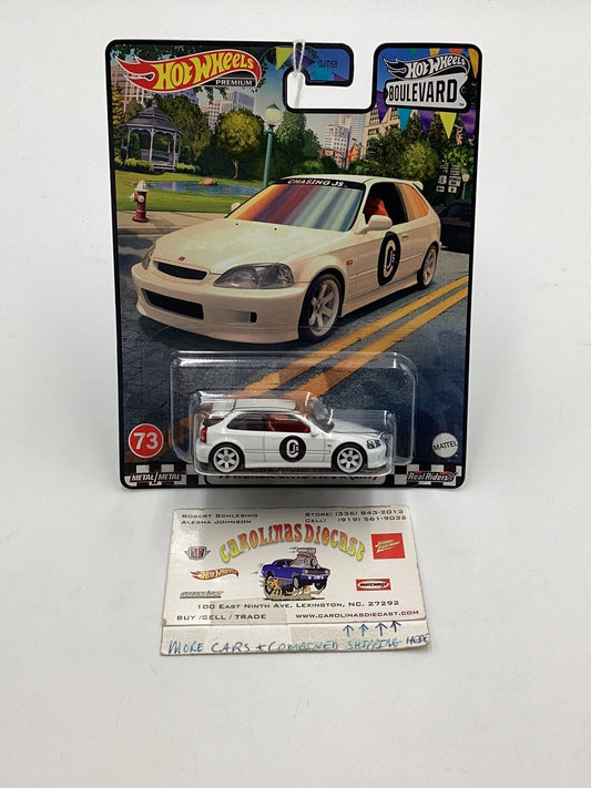 Hot Wheels Boulevard #73 ‘99 Honda Civic Type R EK9