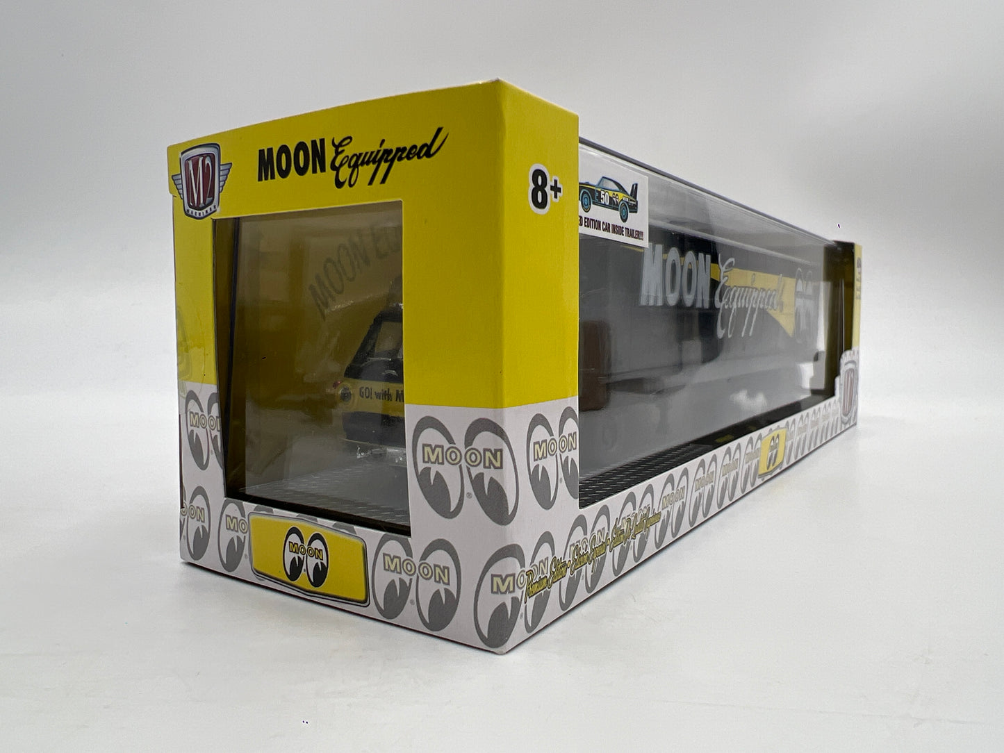 M2 Machines Auto Haulers Walmart Exclusive Mooneyes 1969 Dodge L600 & 1969 Dodge Charger Daytona S30