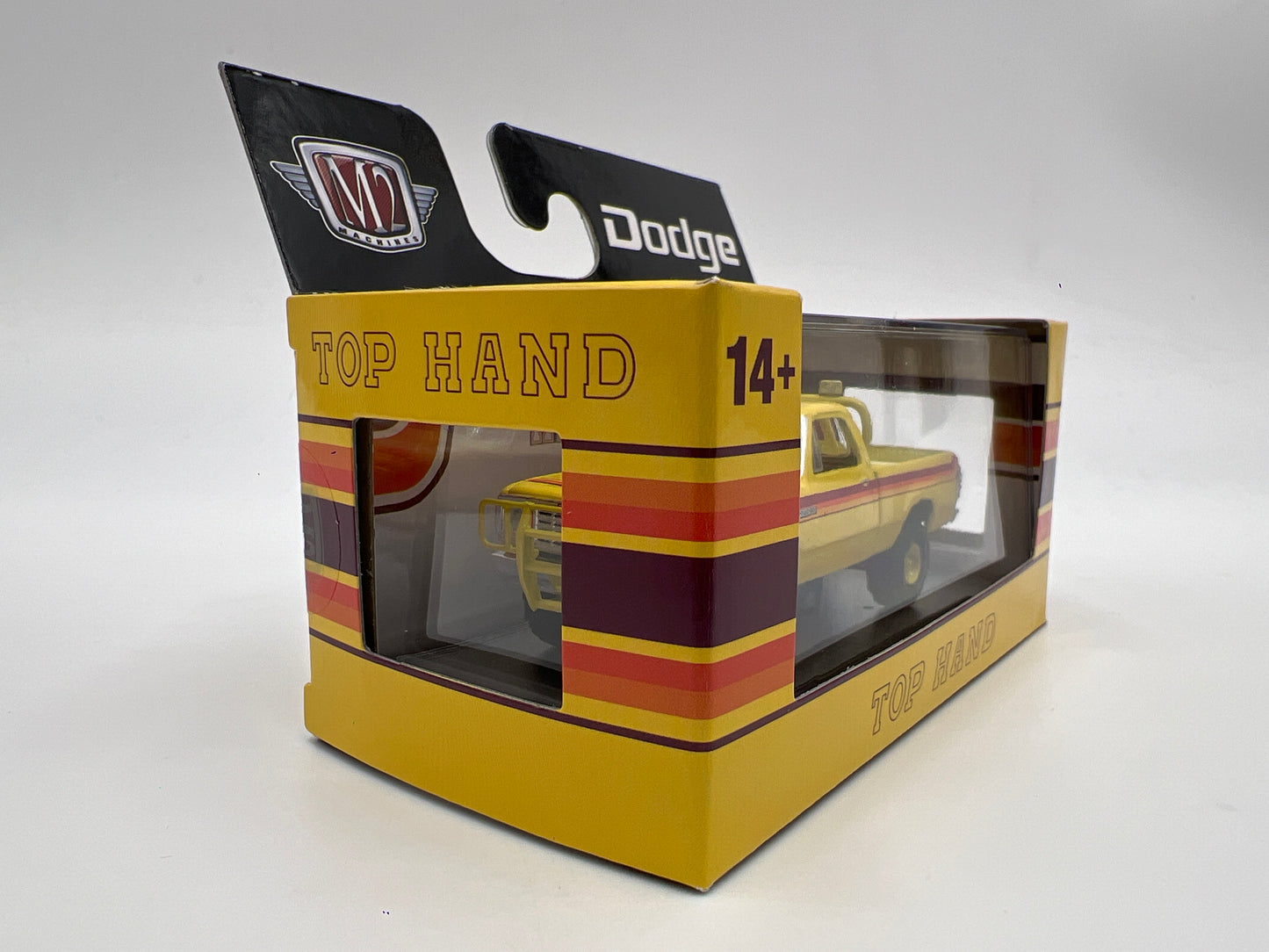 2025 M2 Machines Auto-Thentics 1978 Dodge 150 Power Wagon Top Hand Yellow R100