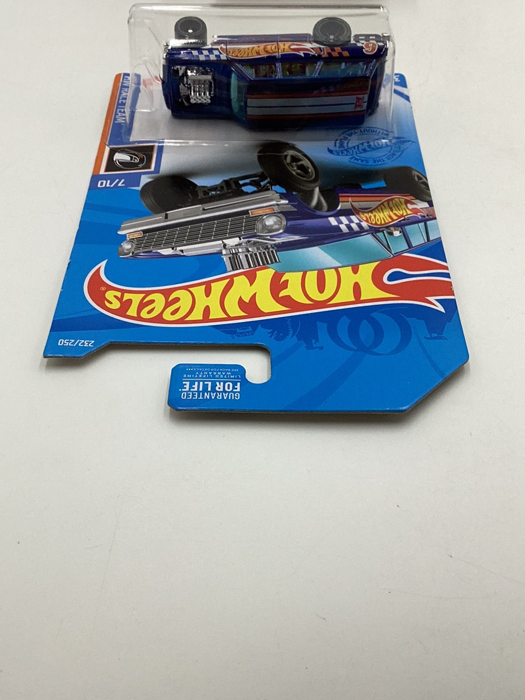 VHTF!! Hot Wheels hot Super Treasure Hunt Short Card ‘64 Nova Wagon Gasser!!!!!