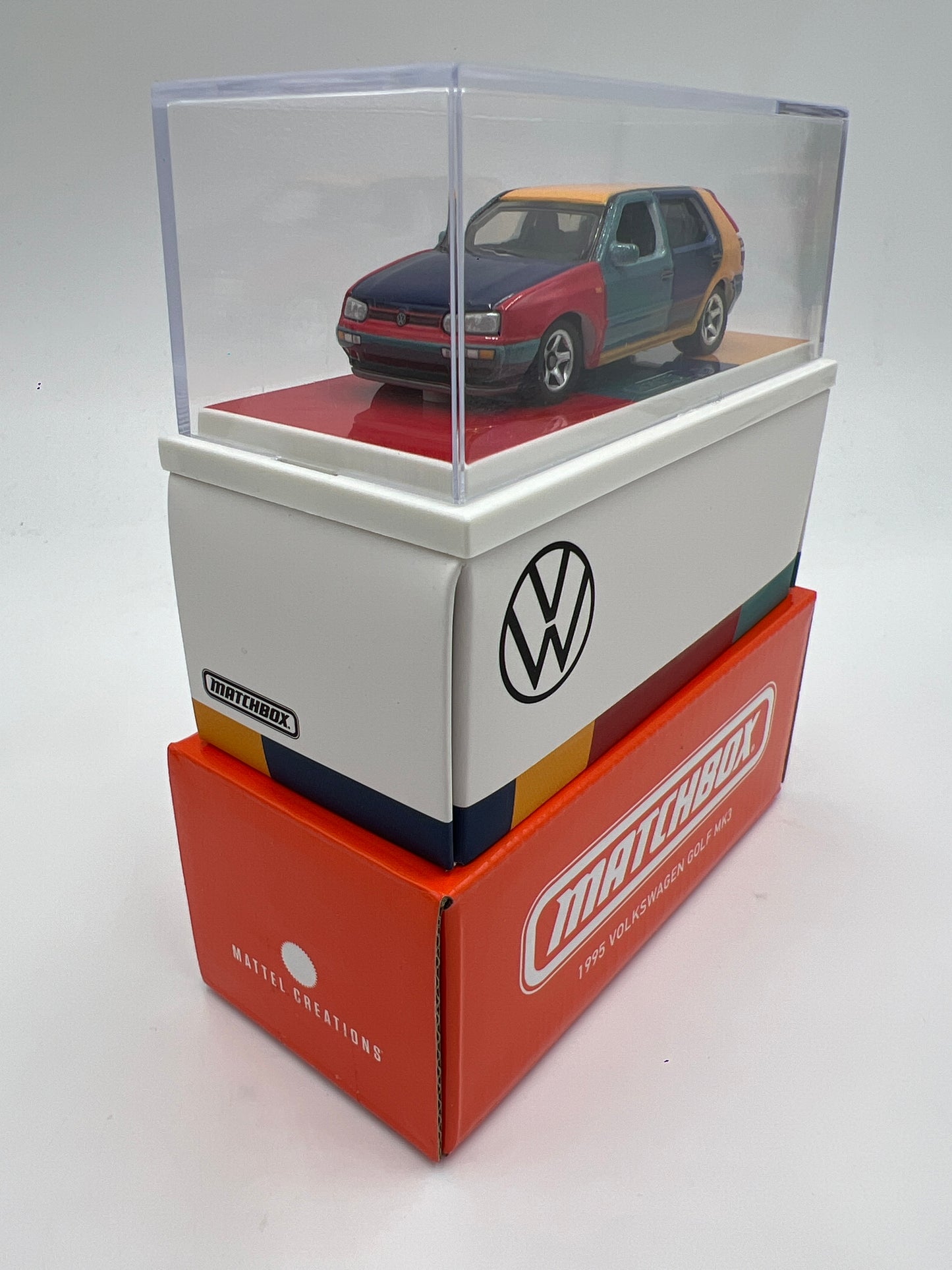 Matchbox RLC Mattel Creations 1995 Volkswagen Golf MK3 Harley Quinn