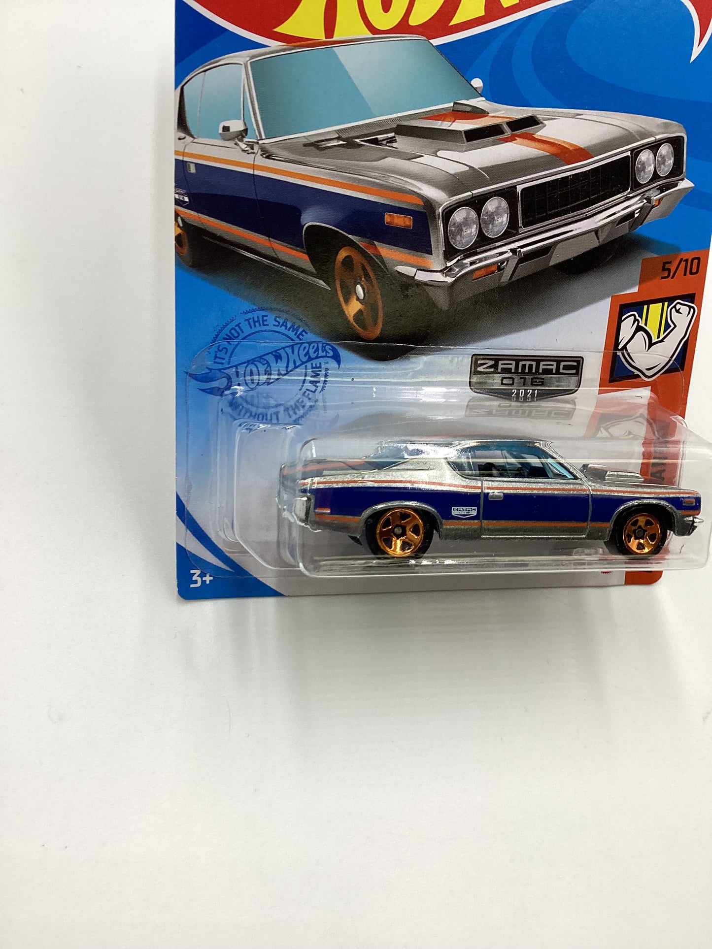 2021 Hot Wheels #219 AMC Rebel Machine Zamac #16 Walmart Exclusive