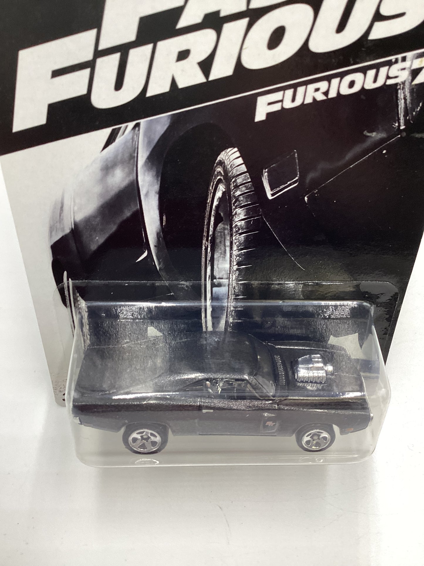 2016 Hot Wheels Fast and Furious #8 70 Dodge Charger R/T Black 69H