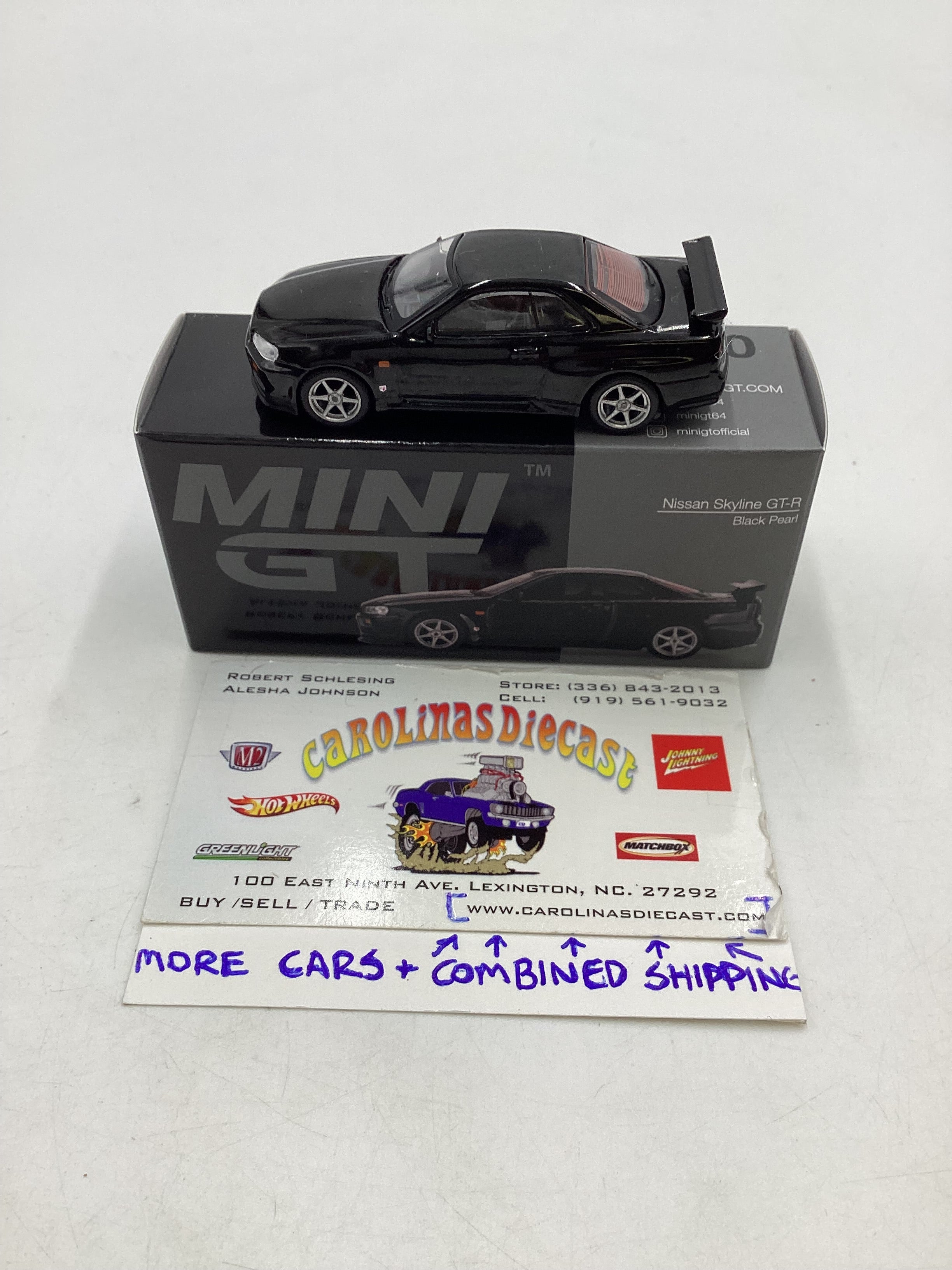 deps Berkley GaryYAMAMOTO UNION 他 まとめ売り Mini GT #570 Nissan Skyline GT-R Black Pearl – carolinasdiecast