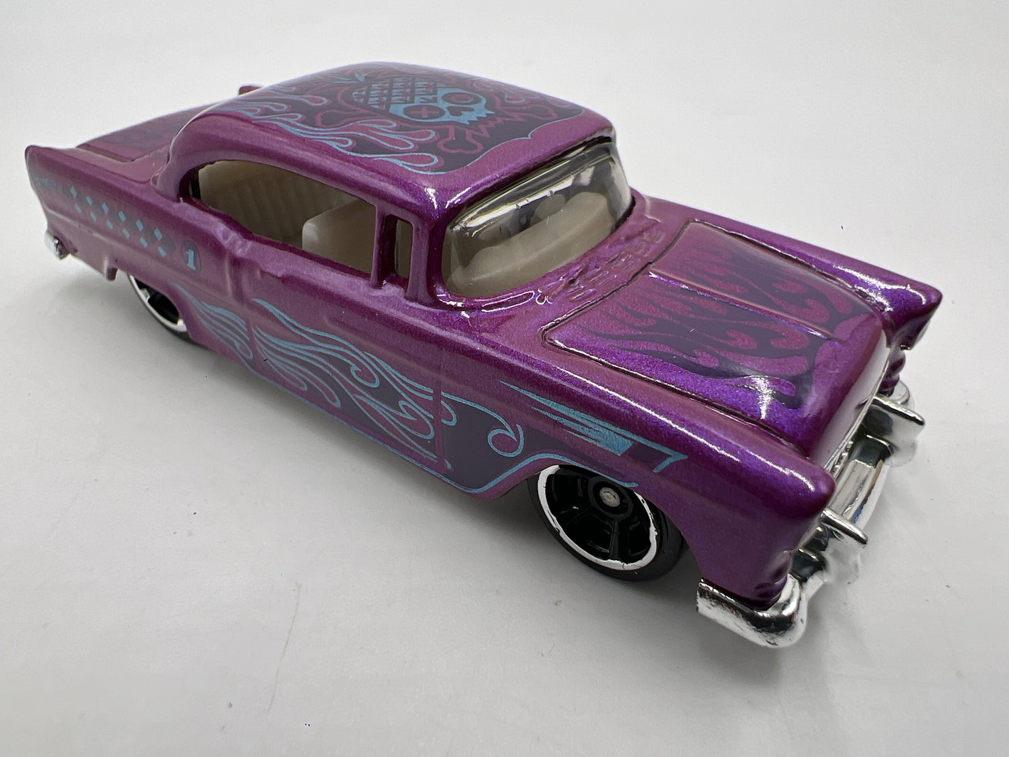 2020 Hot Wheels Mystery Models Series 2 #1 Chase 55 Chevy Purple