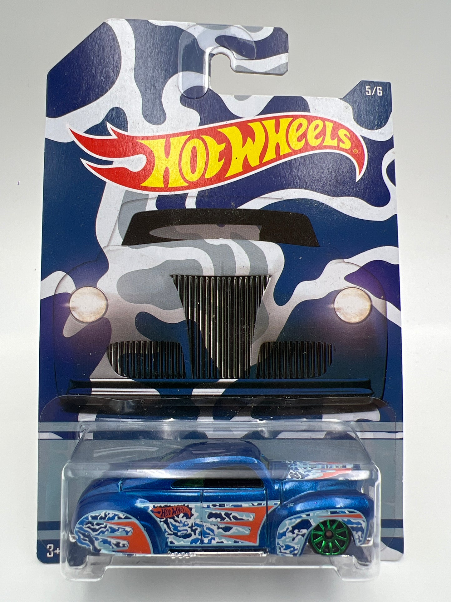 Hot Wheels Camouflage Series #5 Tail Dragger Blue 161C