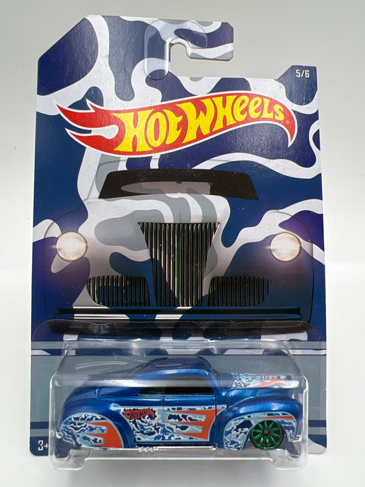 Hot Wheels Camouflage Series #5 Tail Dragger Blue 161C