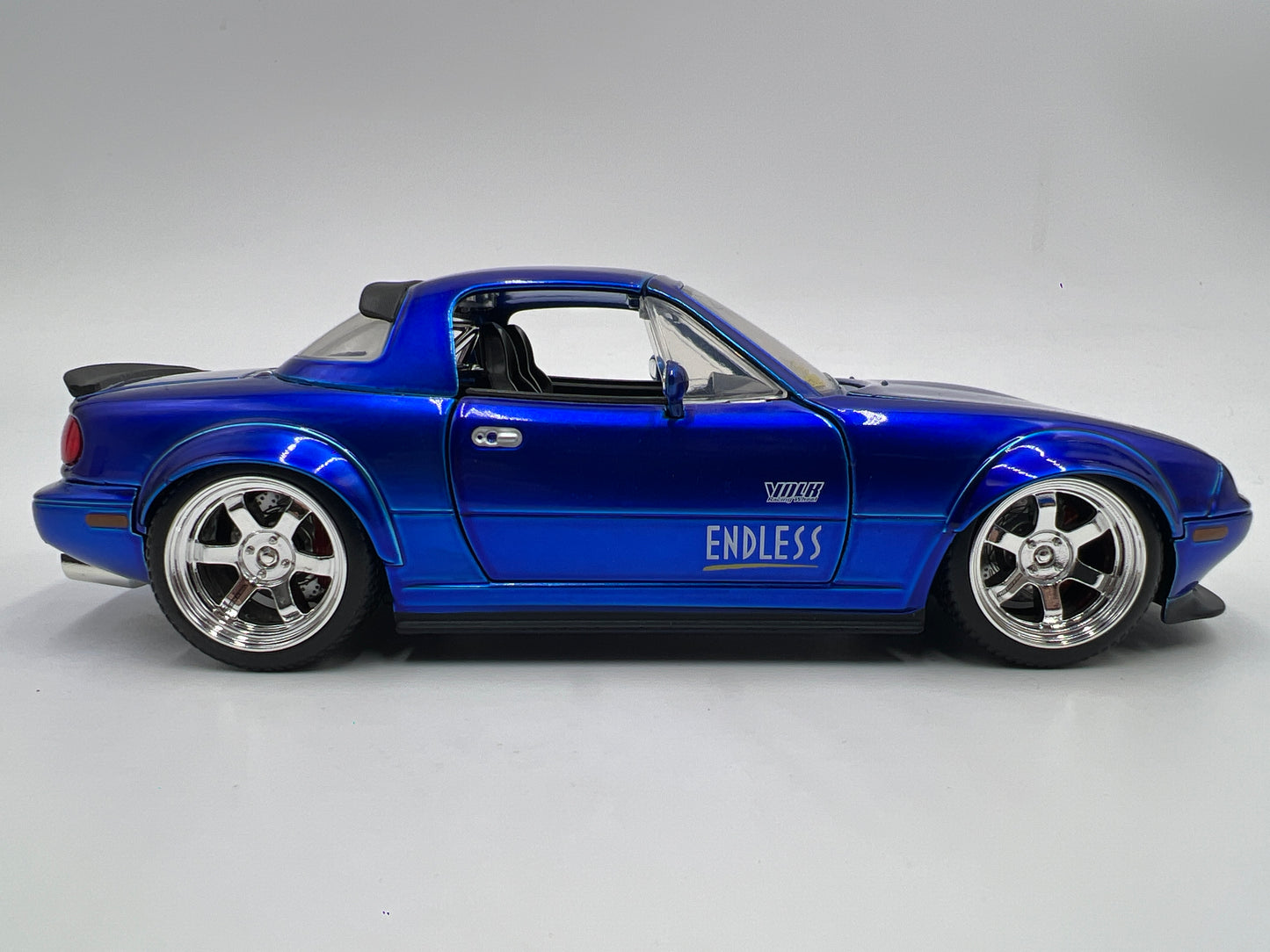 Jada 1/24 Scale JDM Tuners 1990 Mazda Miata Blue Loose VHTF