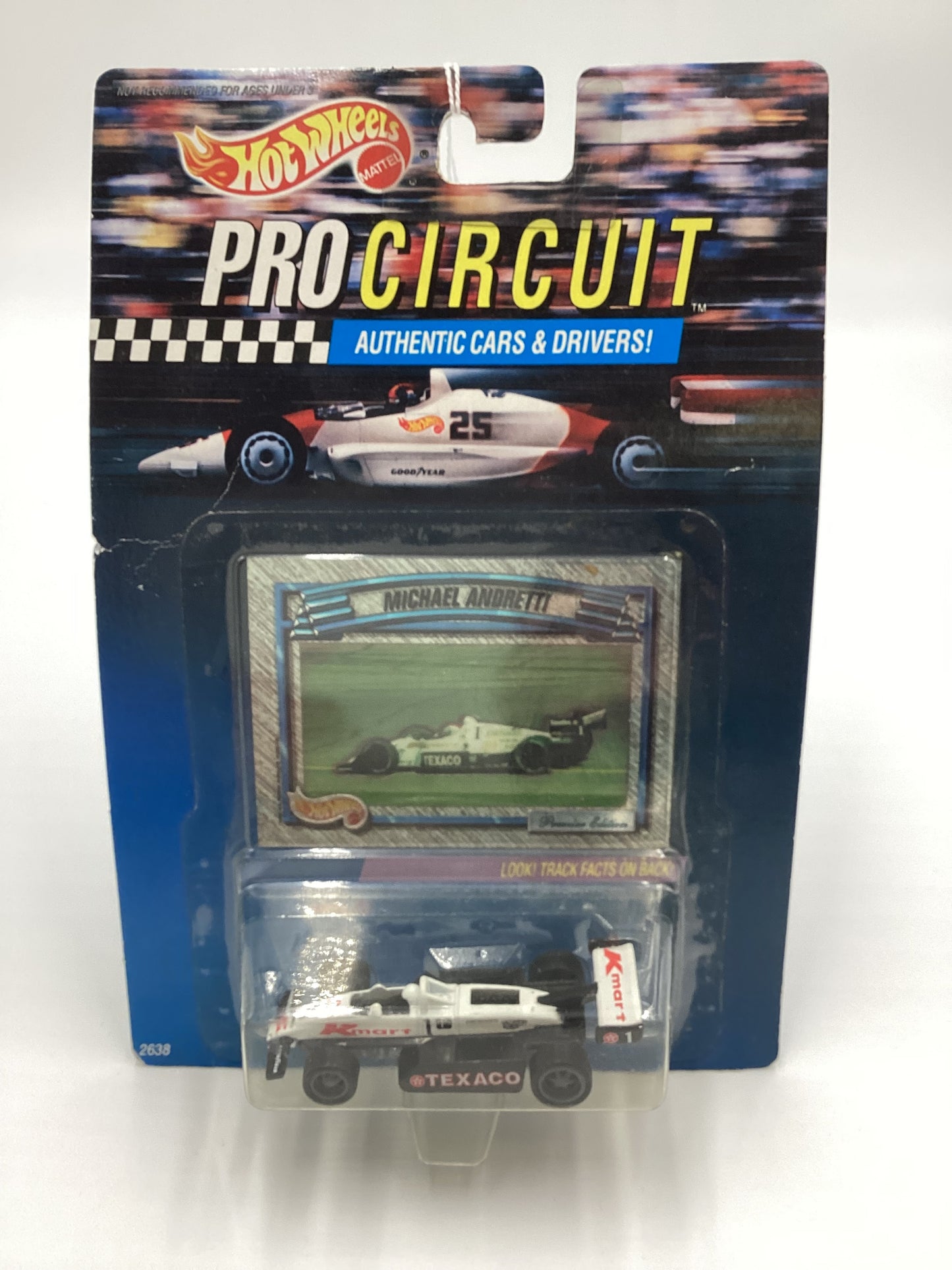 Hot Wheels Pro Circuit Valvoline Texaco Michael Andretti