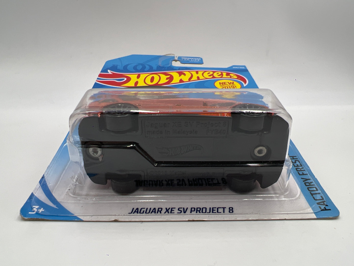 2019 Hot Wheels Factory Fresh #244 Jaguar XE SV Project 8 Orange