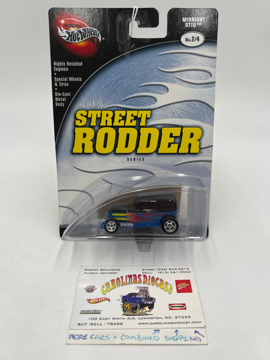 Hot Wheels Premium 100% Street Rodder #2 Midnight Otto Blue/Black 242G
