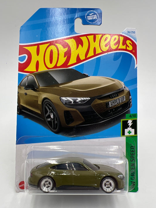 Hot Wheels Audi RS E-Tron GT Wheel Swap Custom On Card W/Protector SR