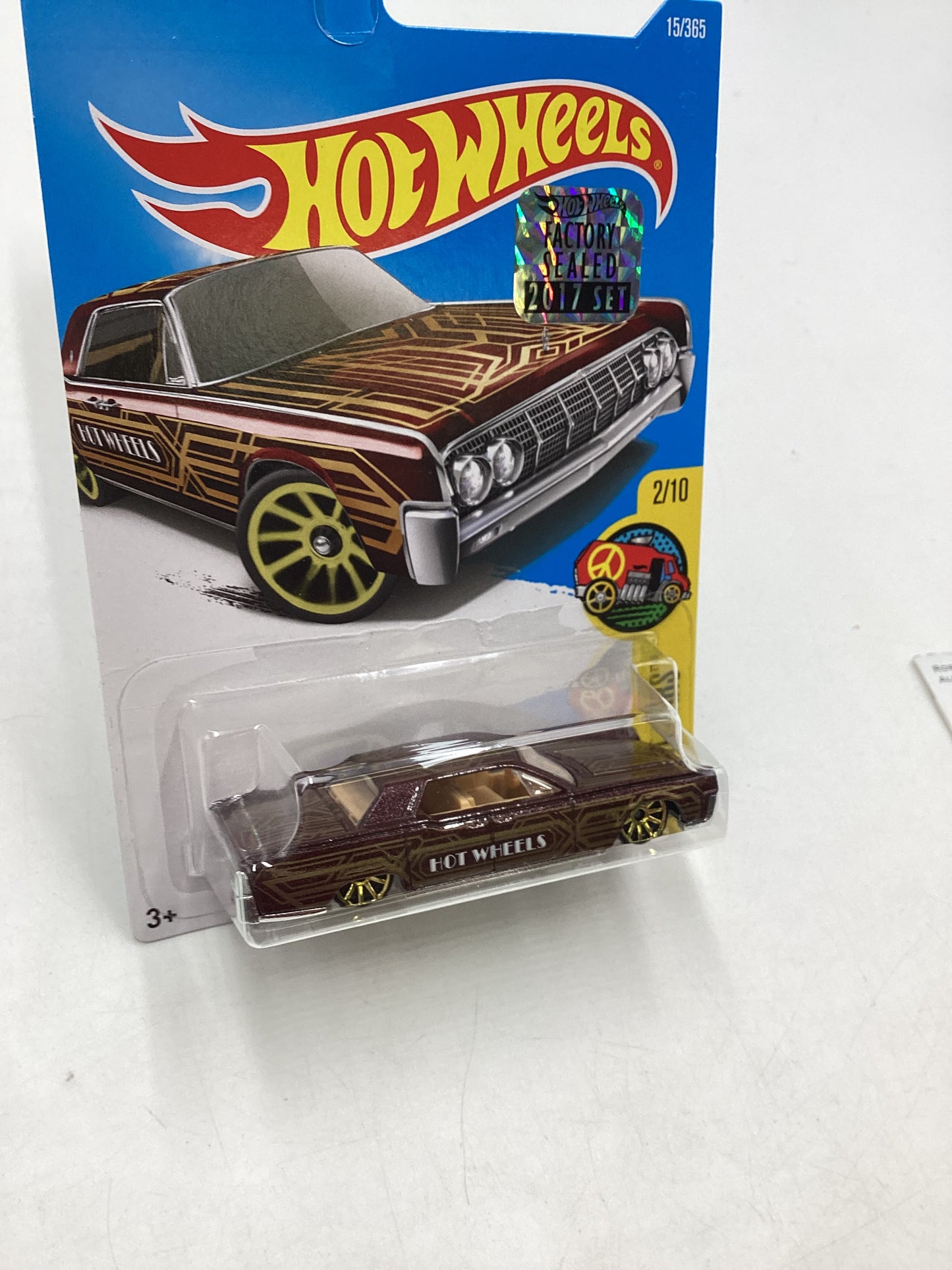 2017 Hot Wheels Factory Sealed #15 1964 Lincoln Continental Brown 51E