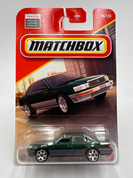 2025 Matchbox #36 1994 Lexus LS 400 Green 213A