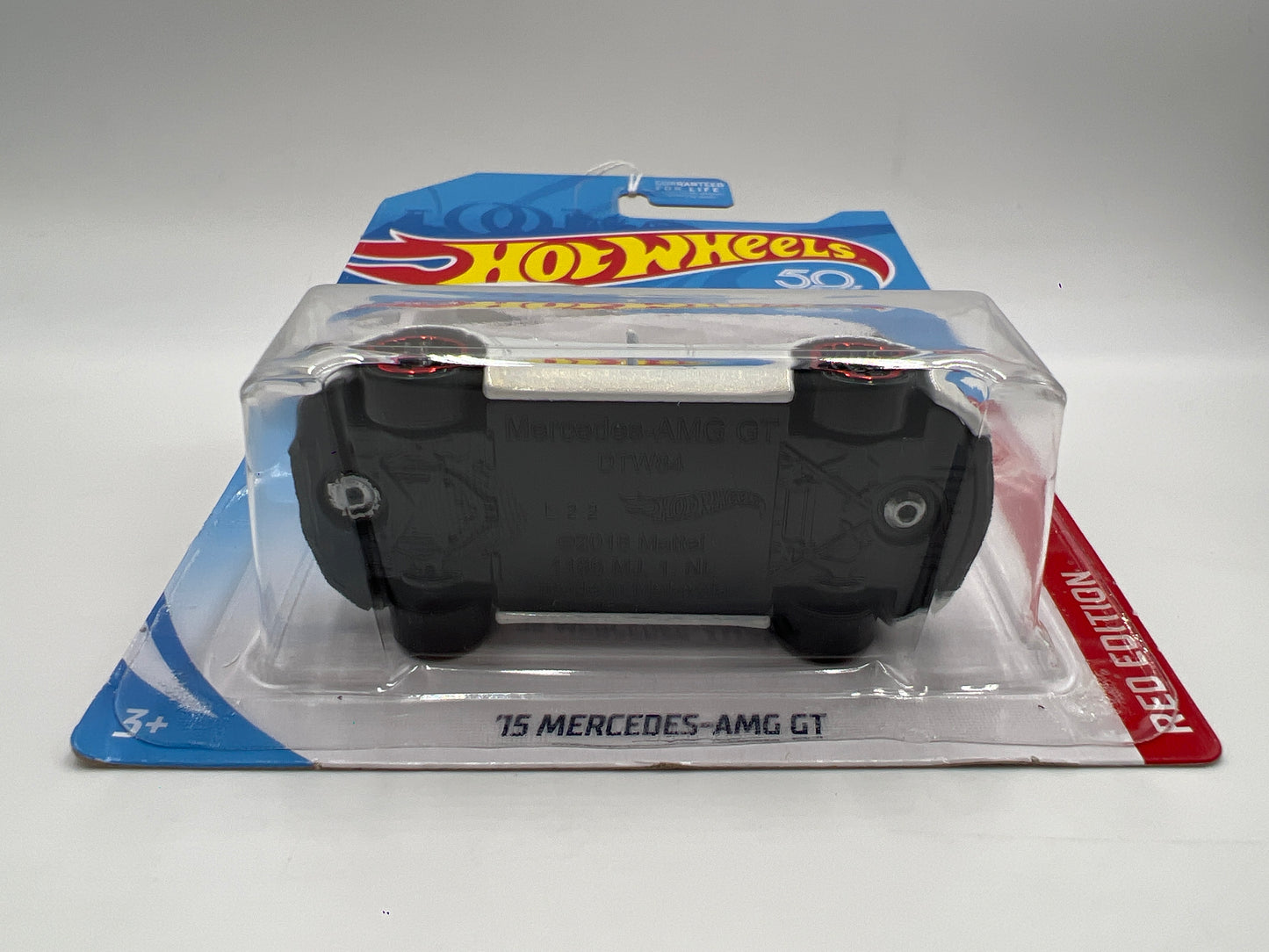 2018 Hot Wheels Target Exclusive Red Edition 15 Mercedes-AMG GT White