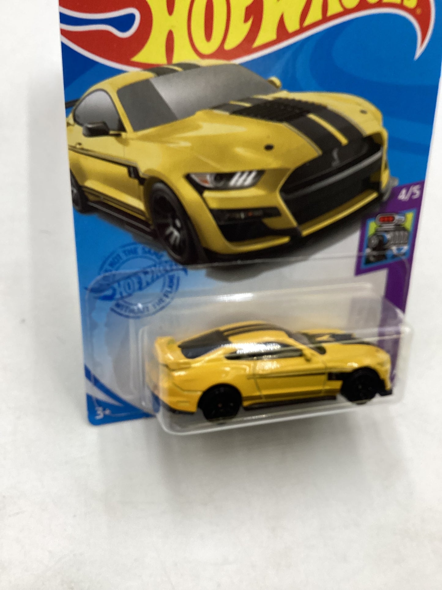 Hot Wheels 2021 2020 Ford Mustang Shelby GT500 #143 Yellow 25G