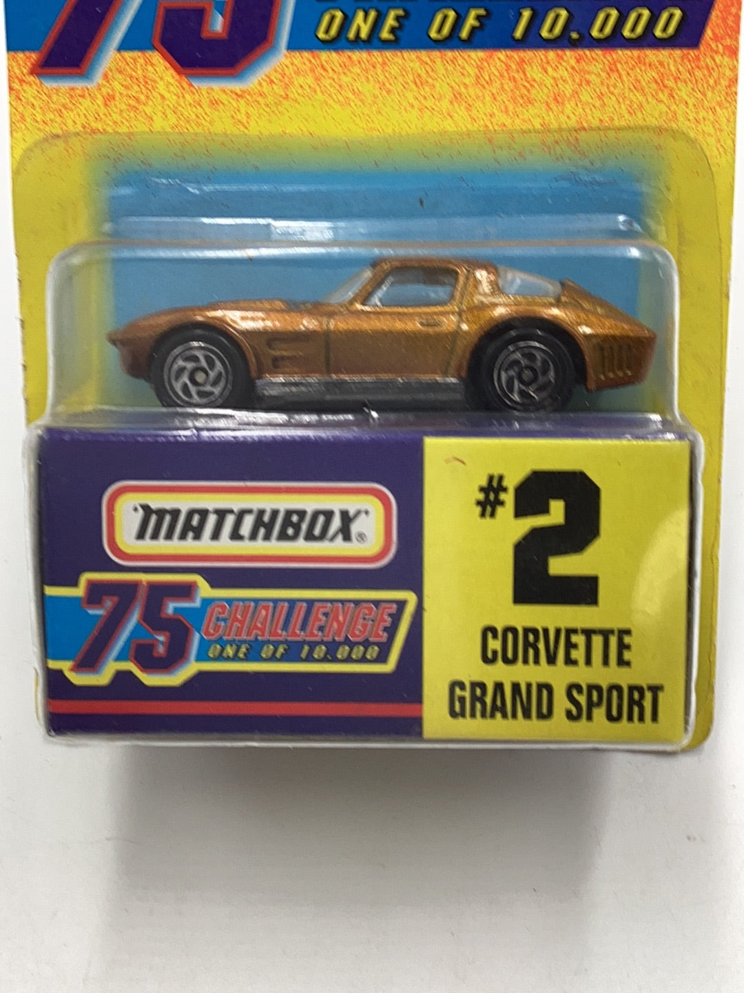 Matchbox 75 Challenge #2 Corvette Grand Sport 163l