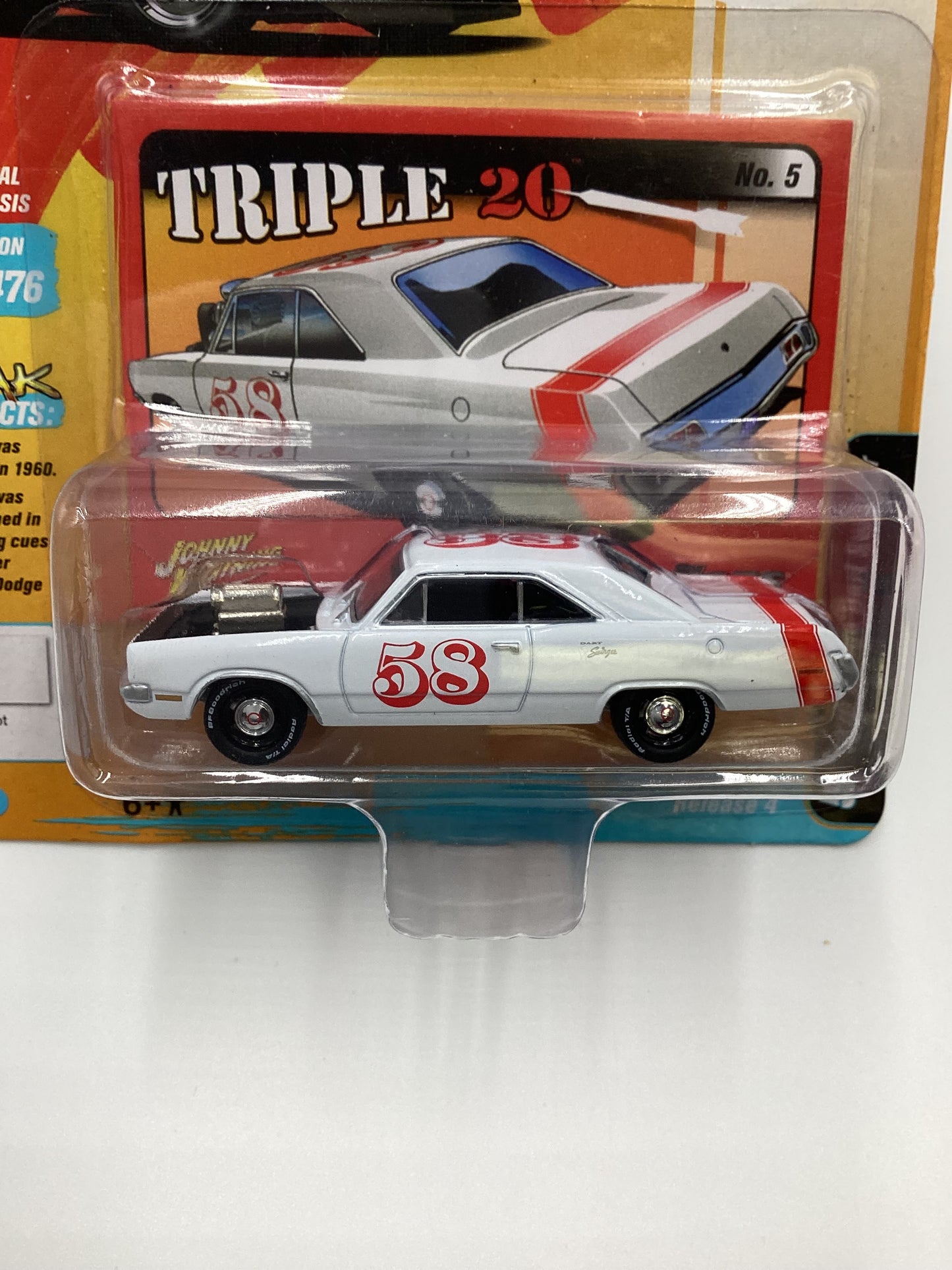 Johnny Lightning Street Freaks Spoilers 21 1970 Dodge Dart Swinger 227D