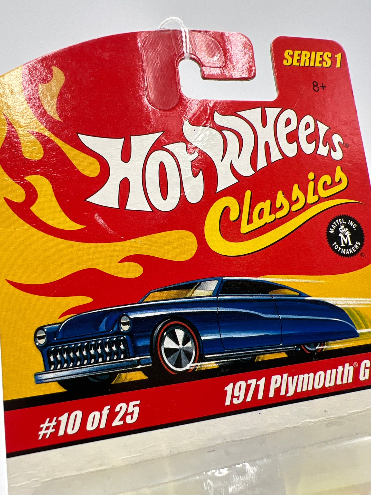 Hot Wheels Classics Series 1 #10 1971 Plymouth GTX Antifreeze