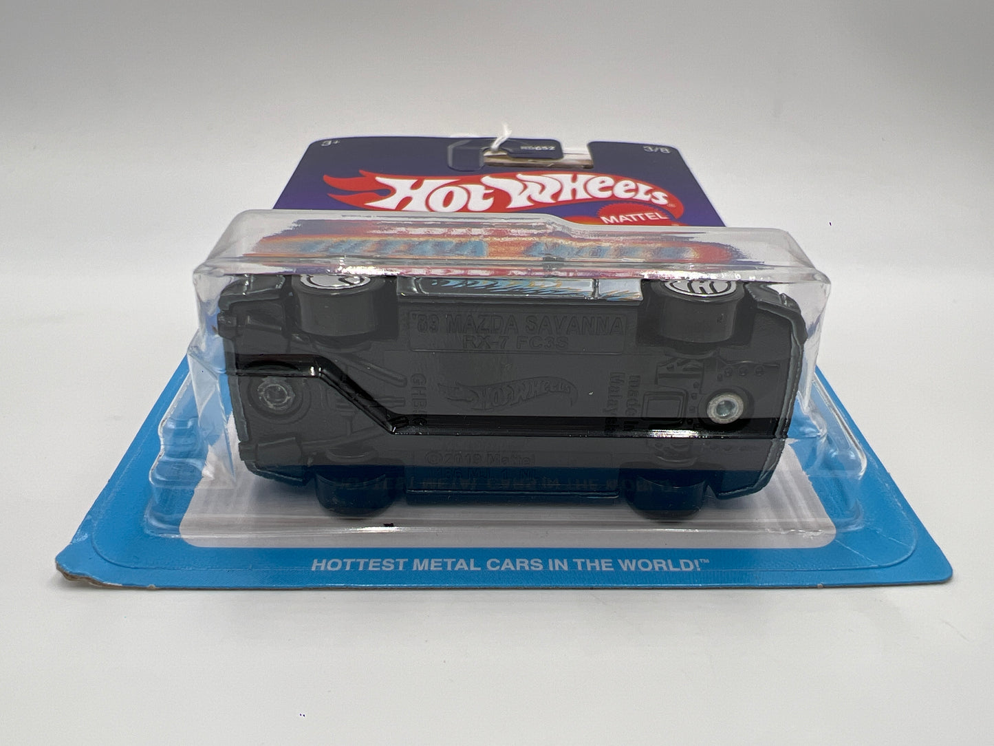 2025 Hot Wheels Target Ultra Hots #3 89 Mazda Savanna RX-7 FC3S Black 154E