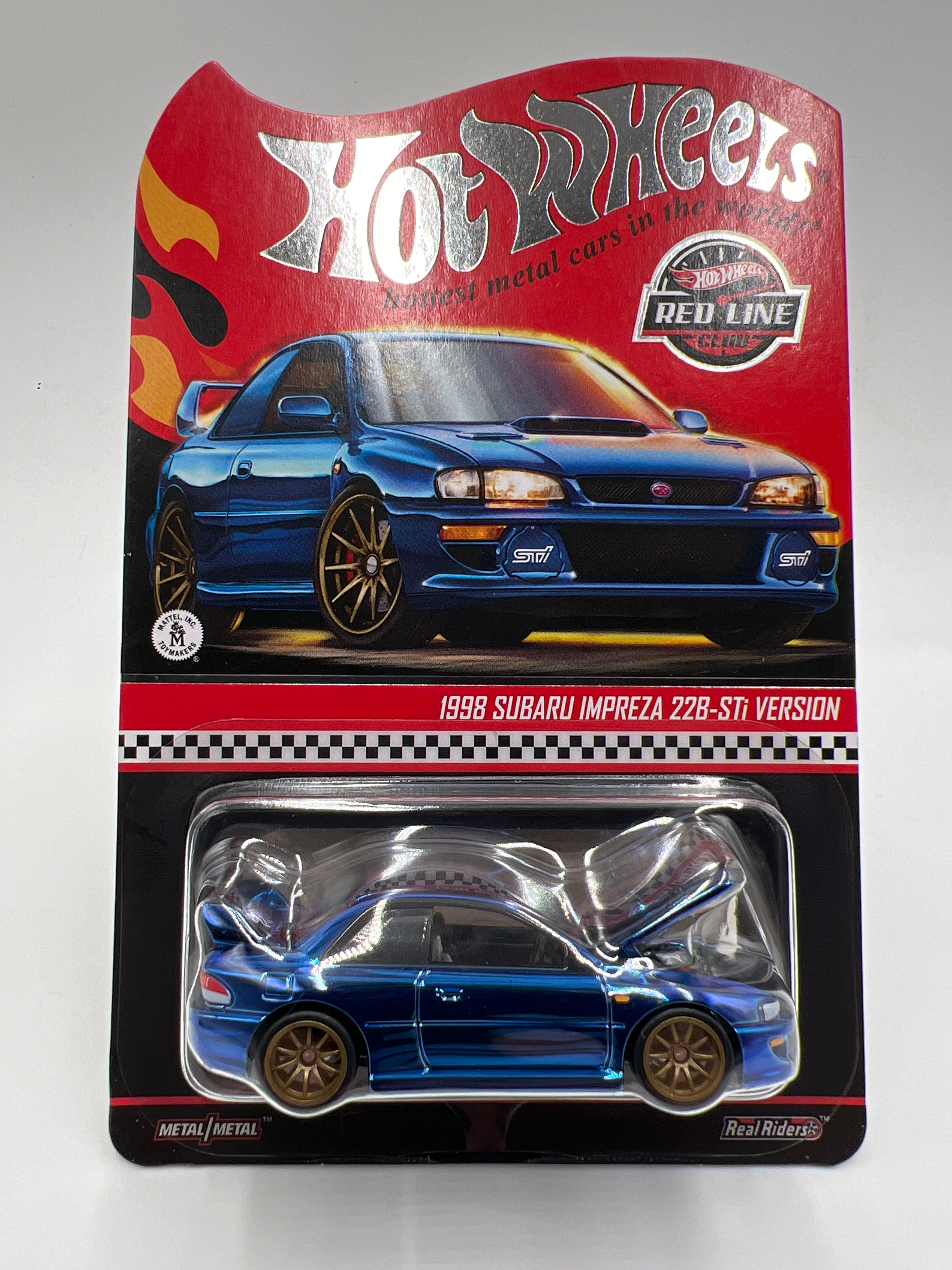 2025 Hot Wheels RLC Exclusive 1998 Subaru Impreza 22B-STi Version