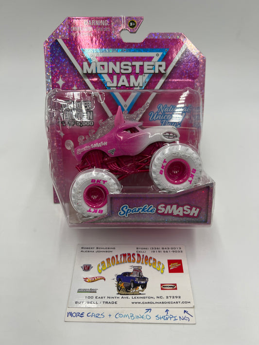 2025 Monster Jam National Unicorn Day Limited Edition 1/5000 Sparkle Smash