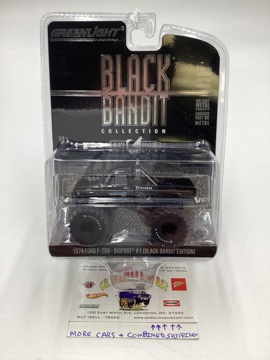 Greenlight Black Bandit Series 27 1974 Ford F-250 Bigfoot #1 Black Bandit Edition 179E