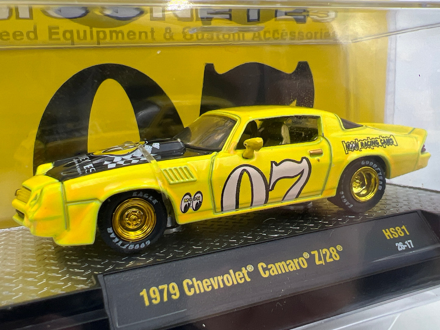 M2 Machines HS81 Hobby Exclusive CHASE Mooneyes 1979 Chevrolet Camaro Z/28