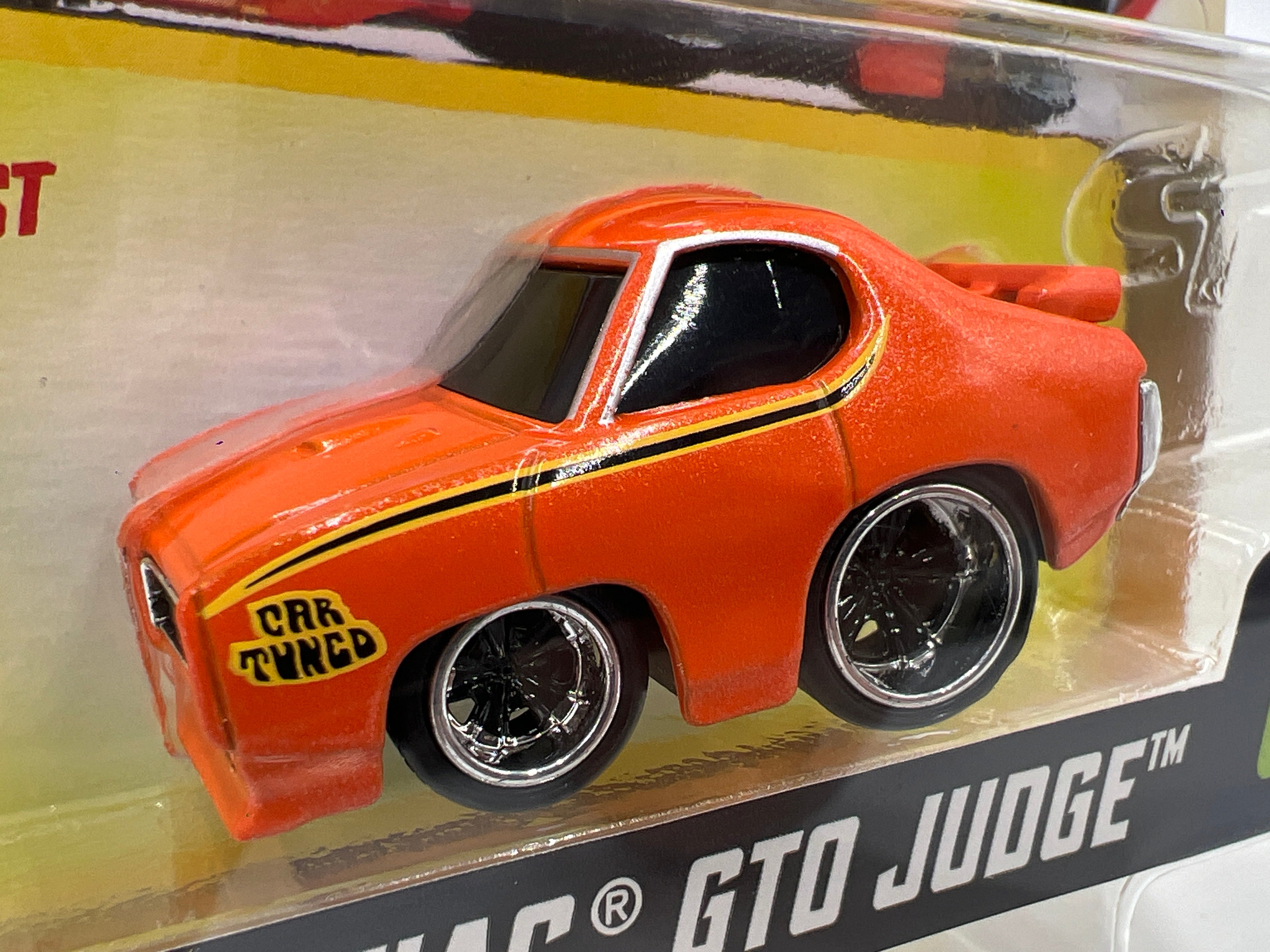 MGA Car Tuned Series 6 #5 69 Pontiac GTO Judge Orange 179A