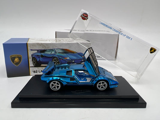 2022 Hot Wheels RLC sELECTIONs 82 Lamborghini Countach LP 500 S Blue