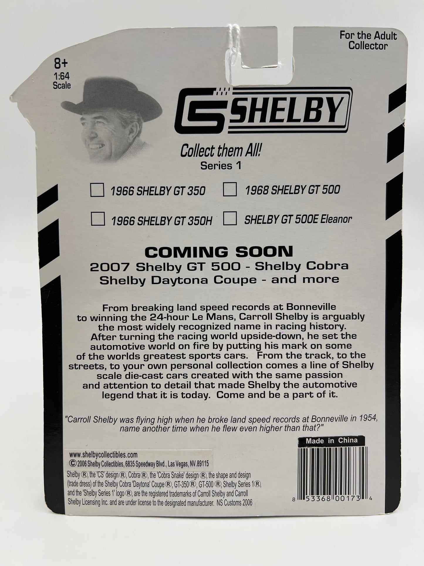 Shelby Collectibles Series 1 1968 Shelby G.T. 500 Gold 185C