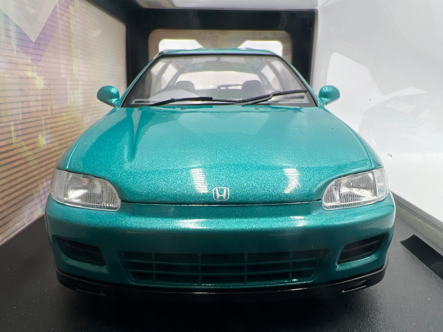 Solido 1:18 Scale Honda Civic EG6 Teal