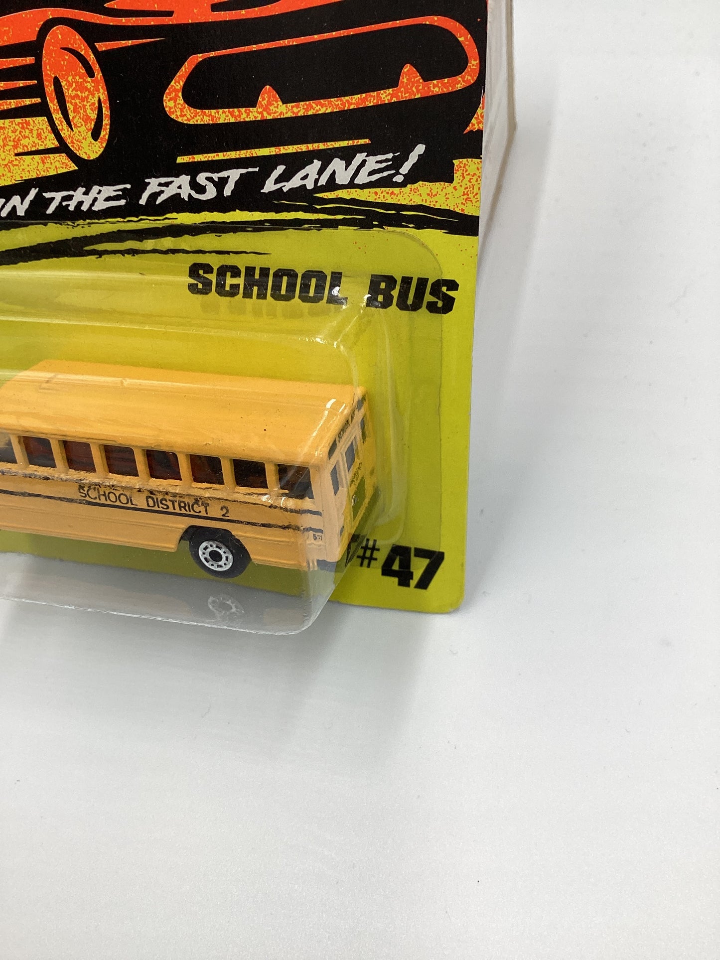 Matchbox Get In The Fast Lane #47 School Bus 209B