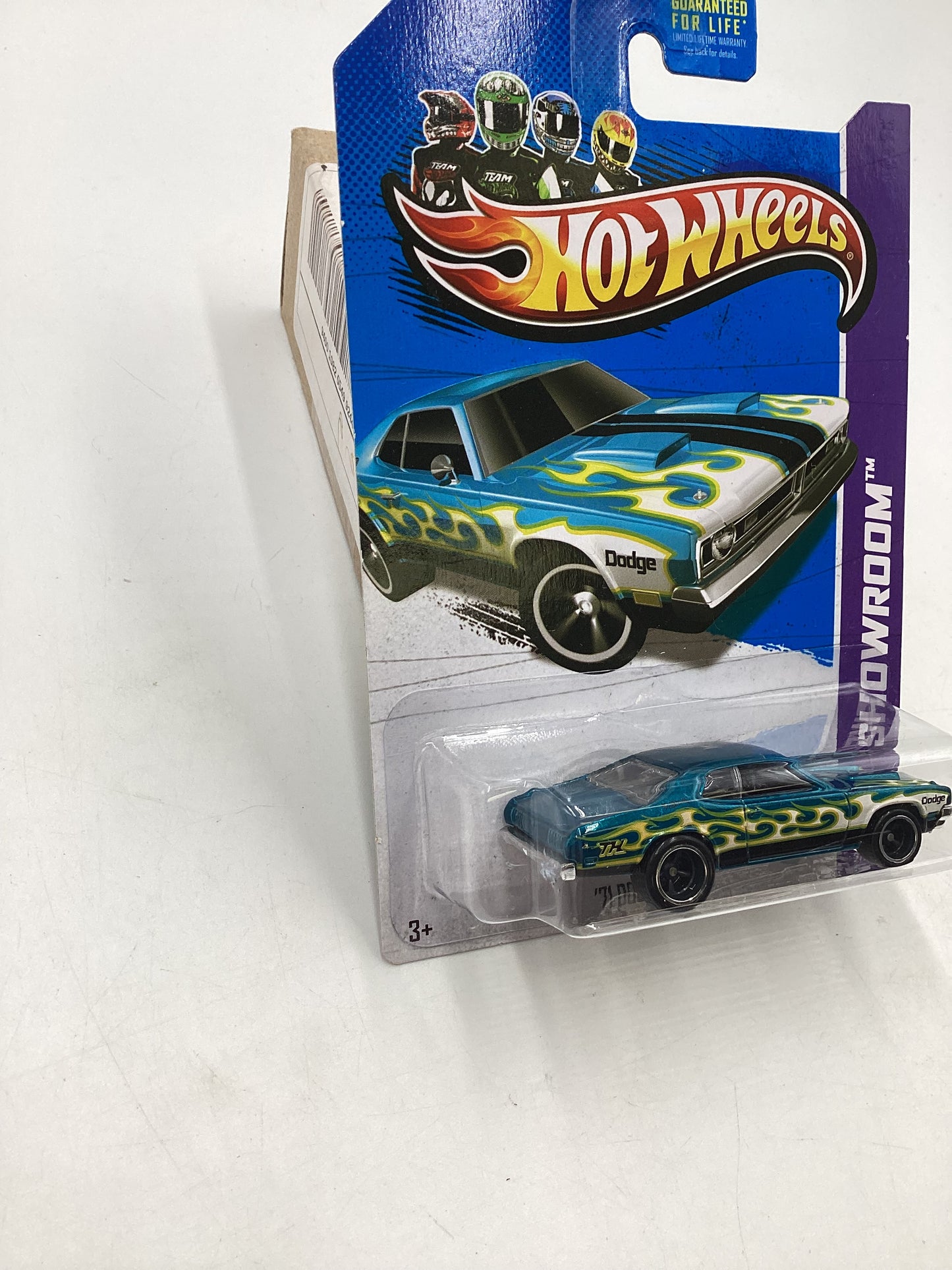 2013 Hot wheels Super Treasure Hunt #217 71 Dodge Demon W/Protector