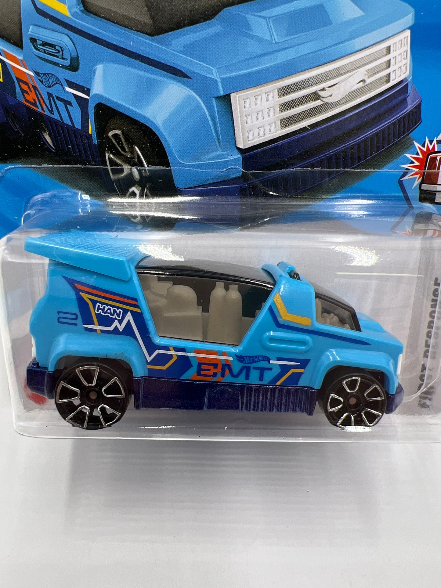 2025 Hot Wheels N Case Rapid Response #137 Rapid Pulse Blue