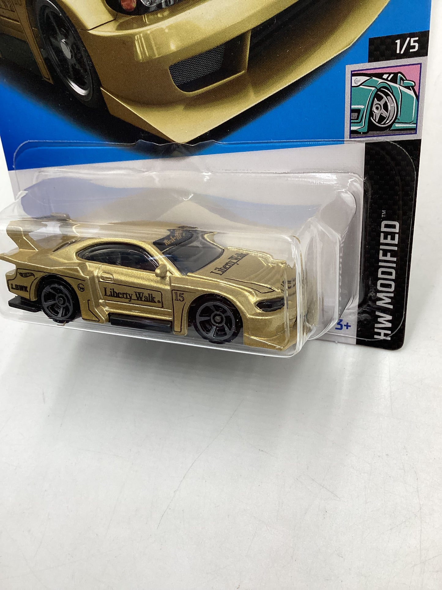 2023 Hot wheels #017 Gold LB Super Silhouette Nissan Silvia S15 83D