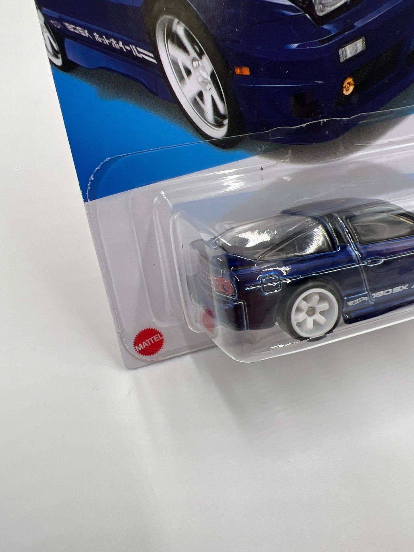 2024 Hot Wheels M Case Super Treasure Hunt #211 96 Nissan 180SX Type X Blue W/Protector