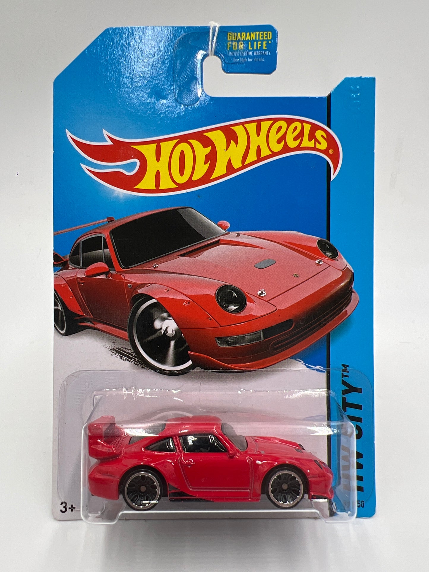 2014 Hot Wheels HW City #27 Porsche 993 GT2 Red 98B