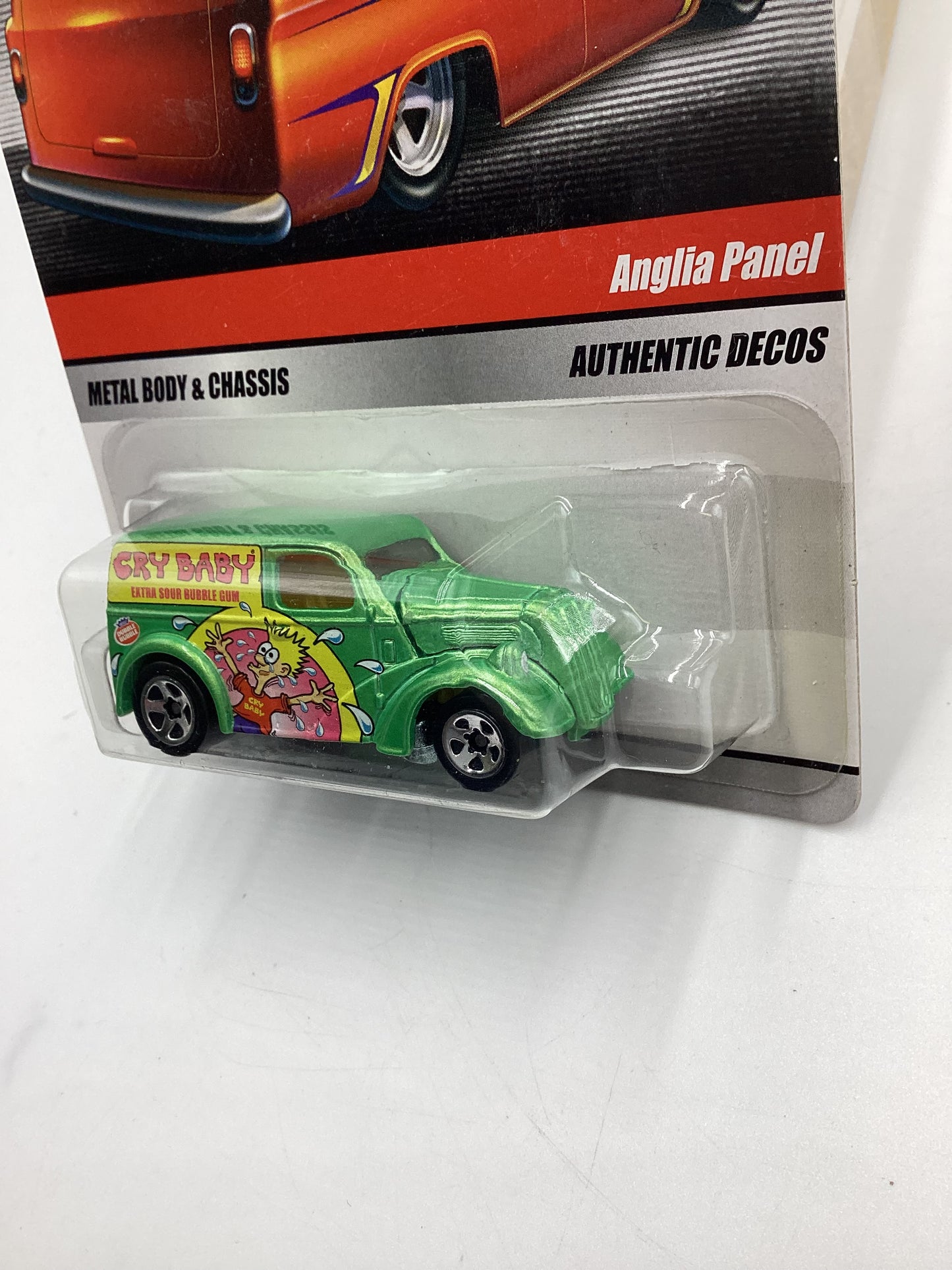 Hot Wheels Delivery Cry Baby Anglia Panel Green (SR)