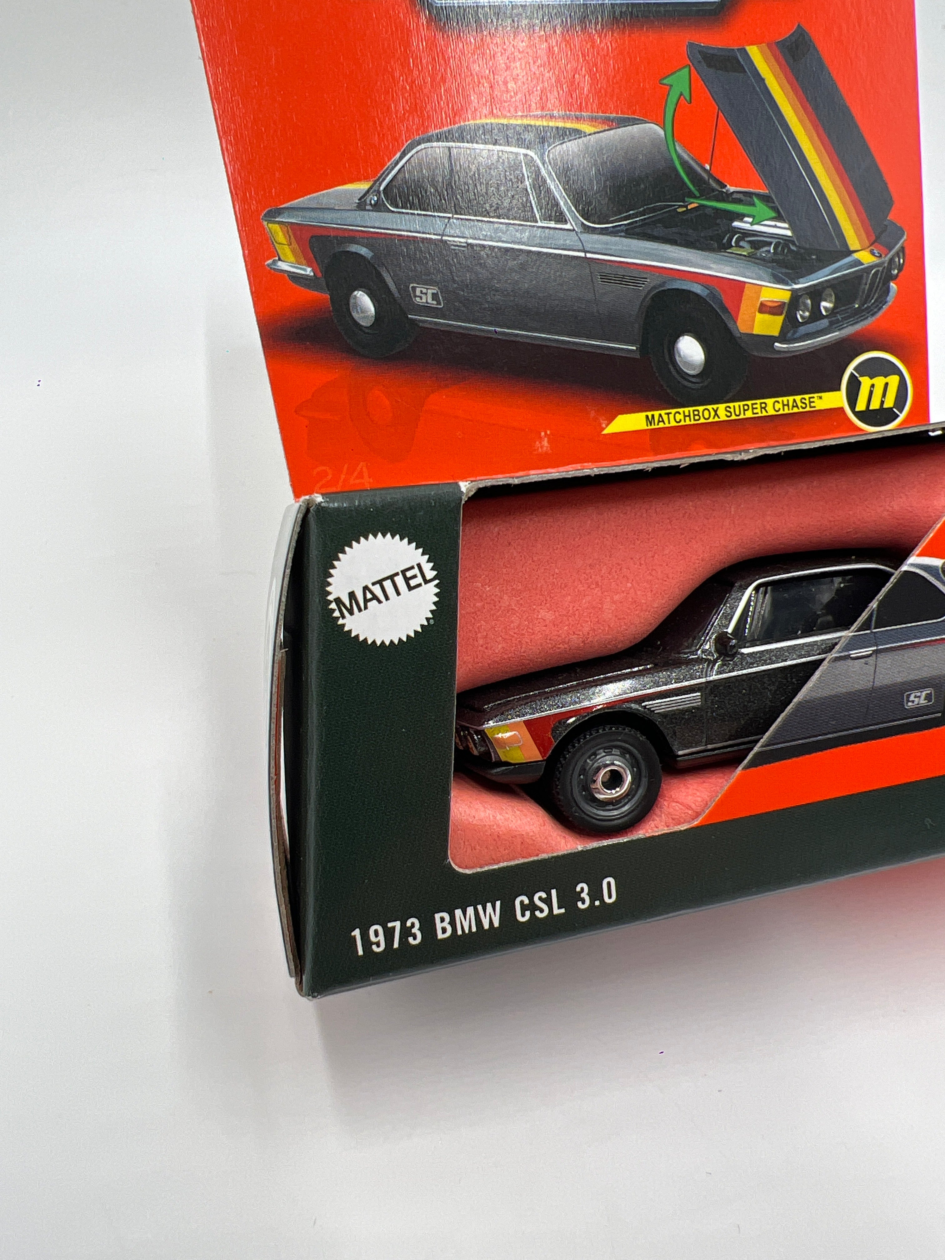 2025 Matchbox Moving Parts Super Chase #2 1973 BMW CSL 3.0 Black