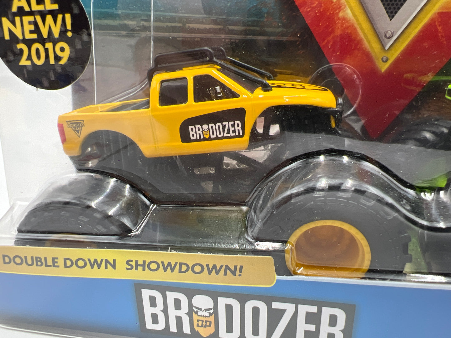 Monster Jam Double Down Showdown Brodozer & Gas Monkey Garage VHTF