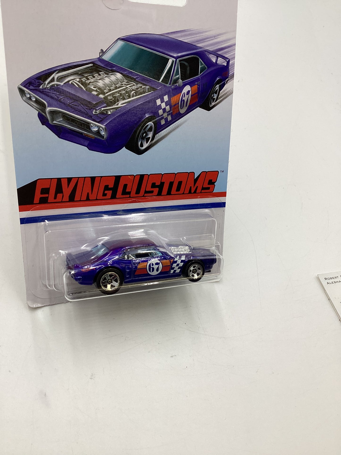 Hot Wheels Target Exclusive Flying Customs Custom 67 Pontiac Firebird Blue