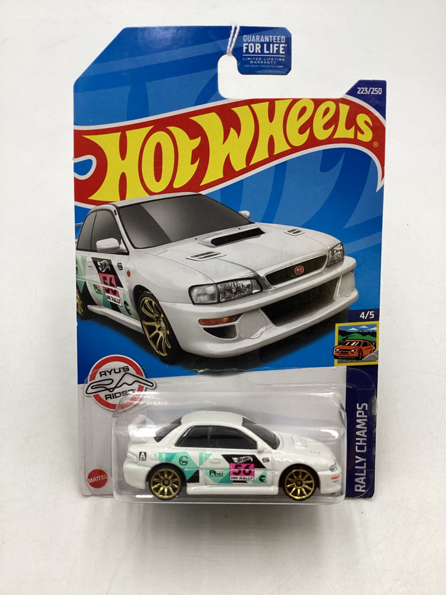 2022 Hot Wheels Treasure hunt #223 98 Subaru Impreza 22B-STI version